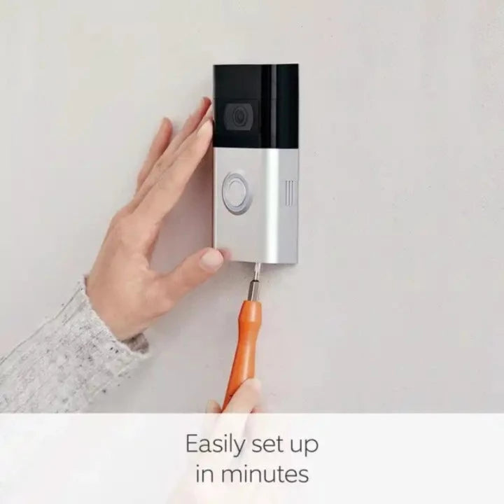 Secure Home Wireless Video Doorbell Camera (1080p HD) Improved Motion Detection, Easy Installation